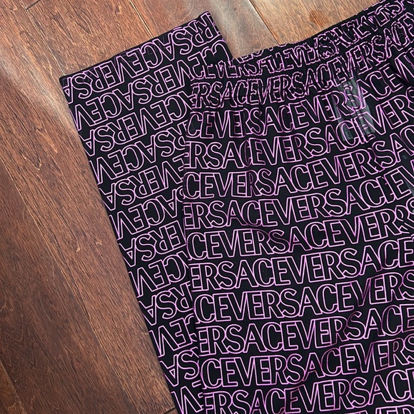 Versace print logo sheer cover up pant - Picture 10 of 10